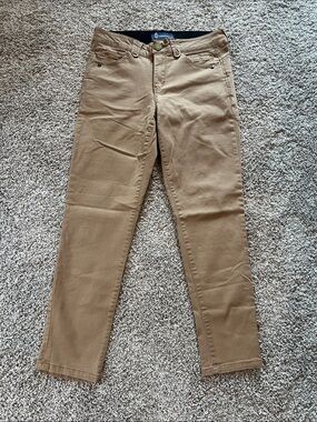 Democracy Skinny Pants in Tan